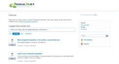 Desktop Screenshot of feedback.joomlart.com