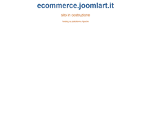 Tablet Screenshot of ecommerce.joomlart.it